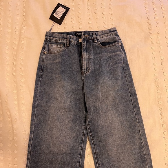 PLT SPLIT HEM JEANS - Picture 1 of 1